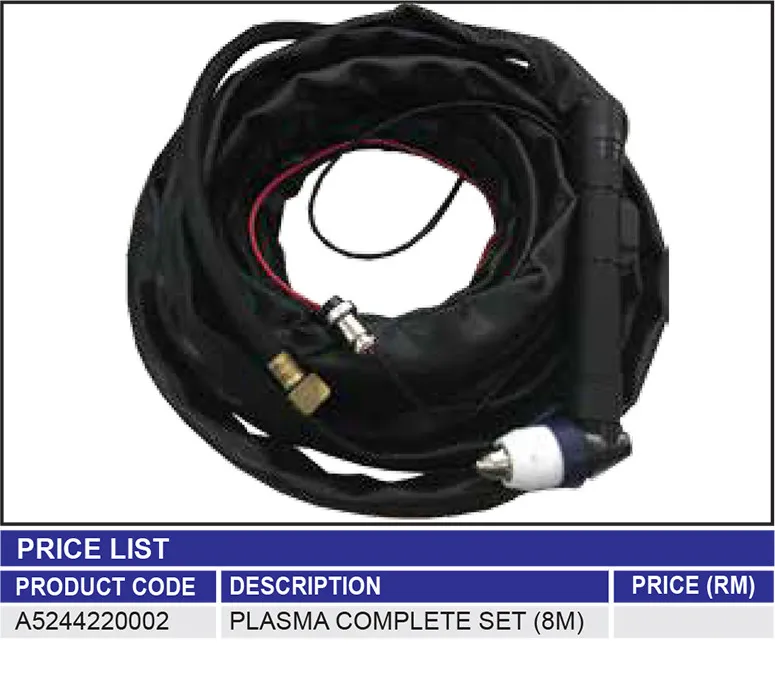 PLASMA COMPLETE SET (8M)